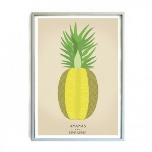 Affiche ananas